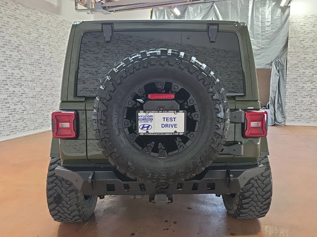 Used 2020 Sarge Green Clearcoat Jeep Unlimited Rubicon image 5