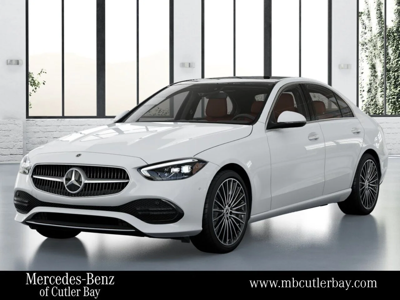 New 2026 Polar White Mercedes-Benz C 300 image 1