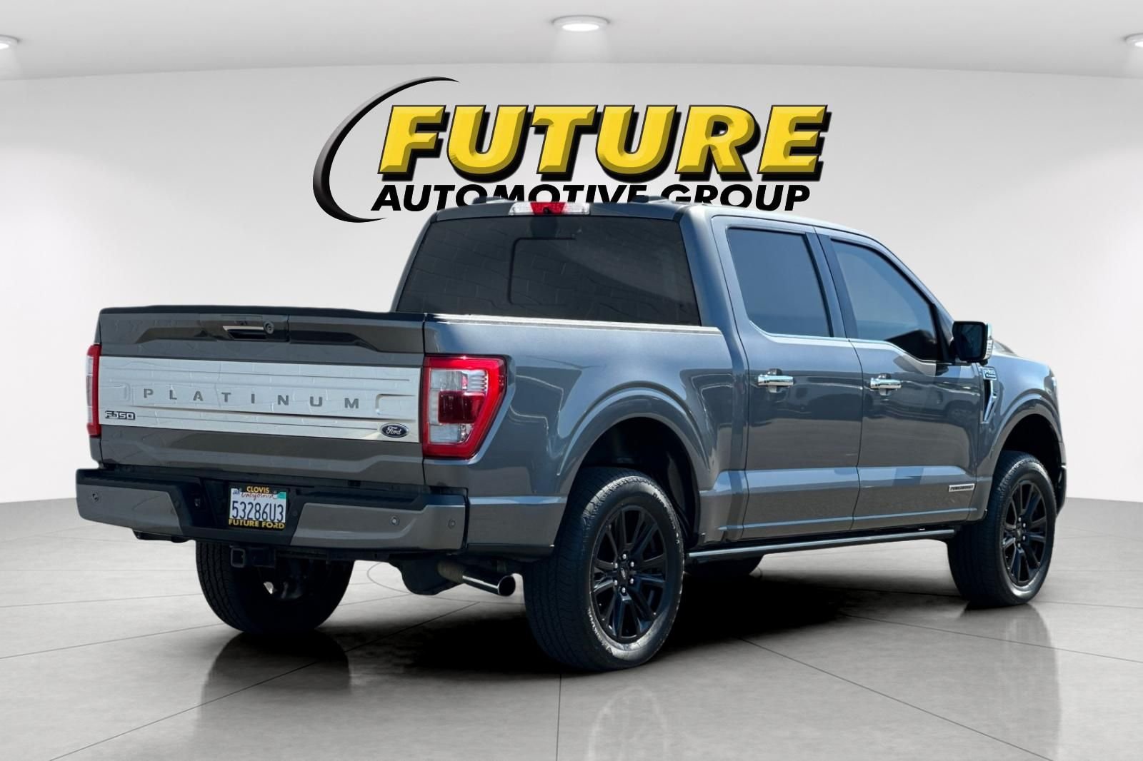 Used 2022 Gray Ford Platinum image 3