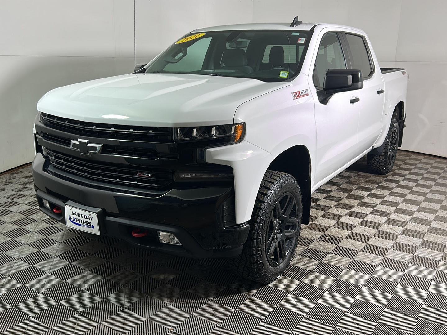 Used 2021 Summit White Chevrolet LT Trail Boss image 10