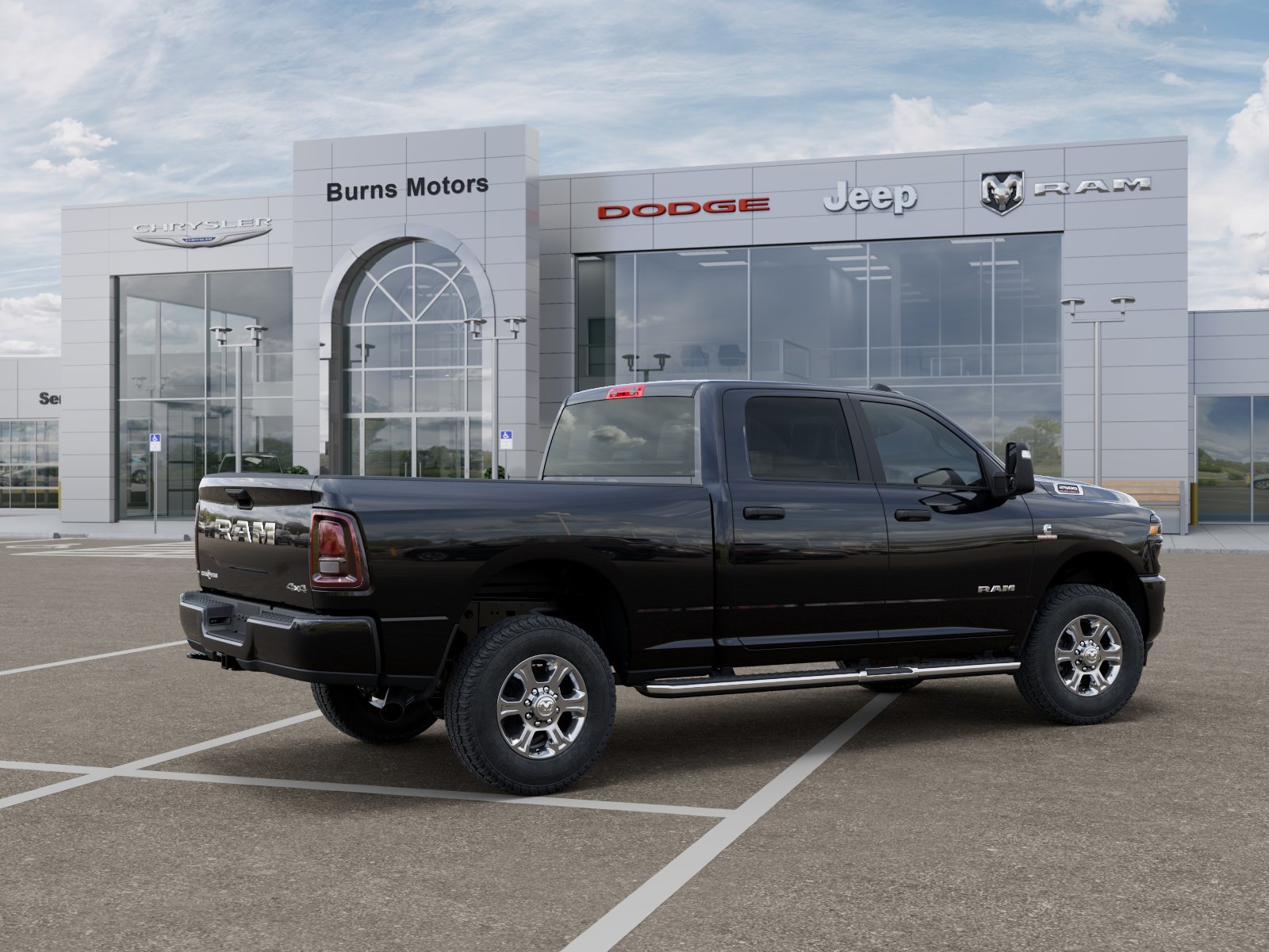 New 2026 Diamond Black Crystal Pearlcoat RAM Lone Star image 4