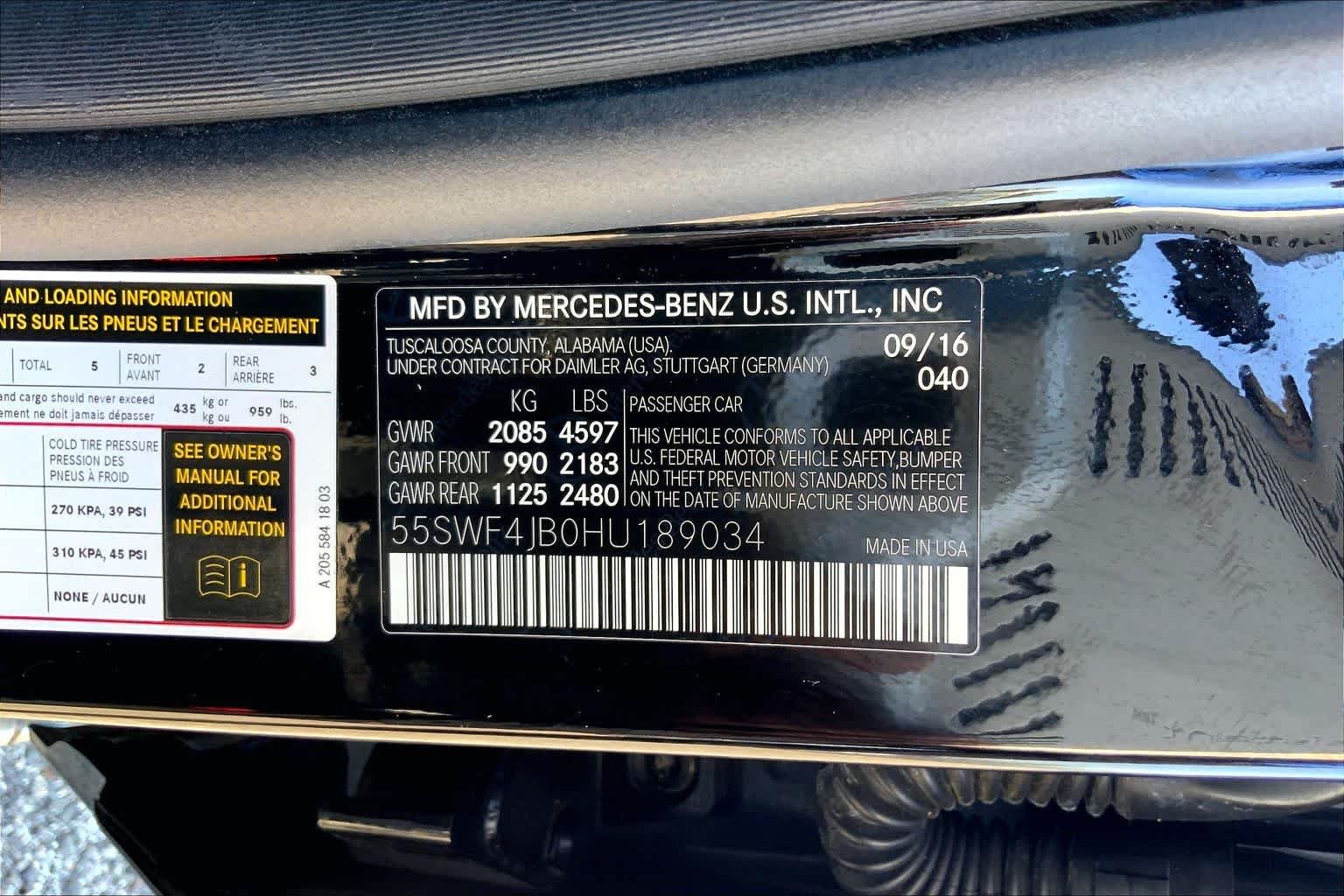 Used 2017 Black Mercedes-Benz C 300 image 36