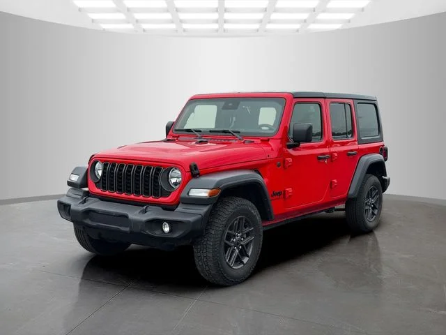 Used 2024 Red Jeep Sport S image 3