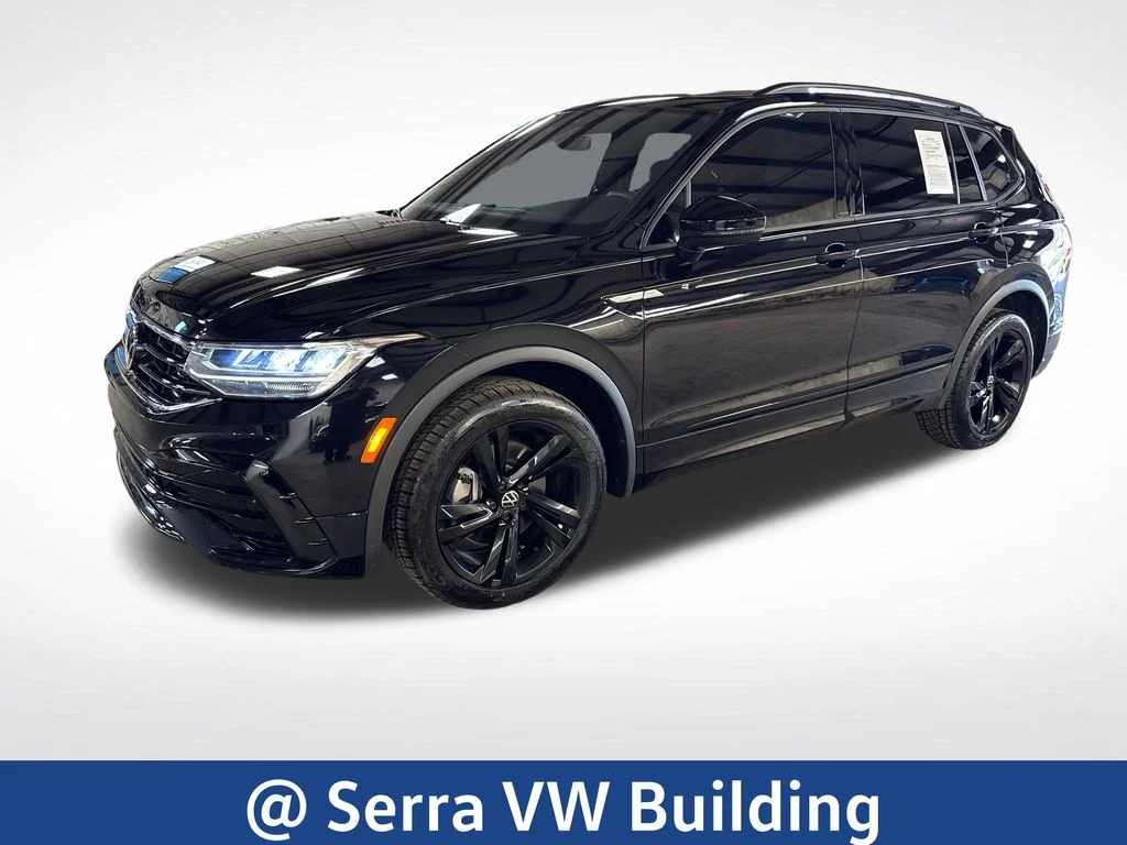 Used 2023 Black Volkswagen 2.0T SE R-Line Black image 1