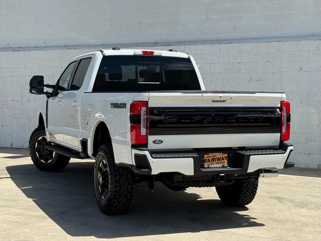 New 2026 Star White Metallic Tri-Coat Ford F-250® Platinum® image 4