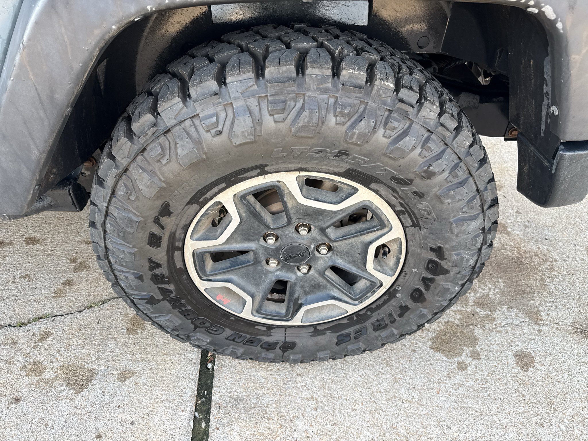 Used 2014 Anvil Clear Coat Jeep Rubicon X image 10