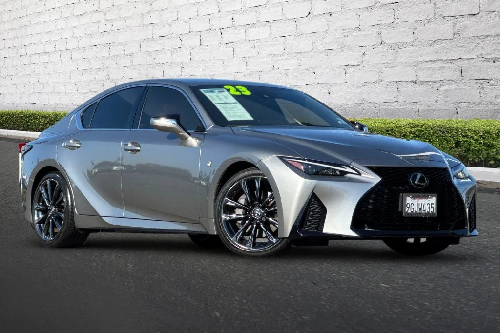 Used 2023 Silver Lexus 350 F SPORT image 2