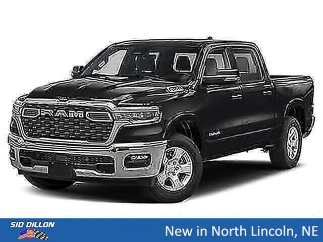 New 2026 Diamond Black Crystal Pearl-Coat Exterior Paint RAM Big Horn image 4