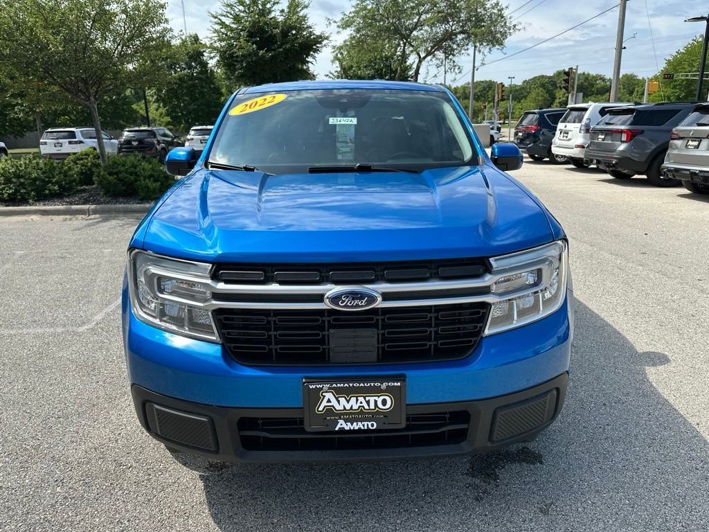 Used 2022 Blue Ford Lariat image 3