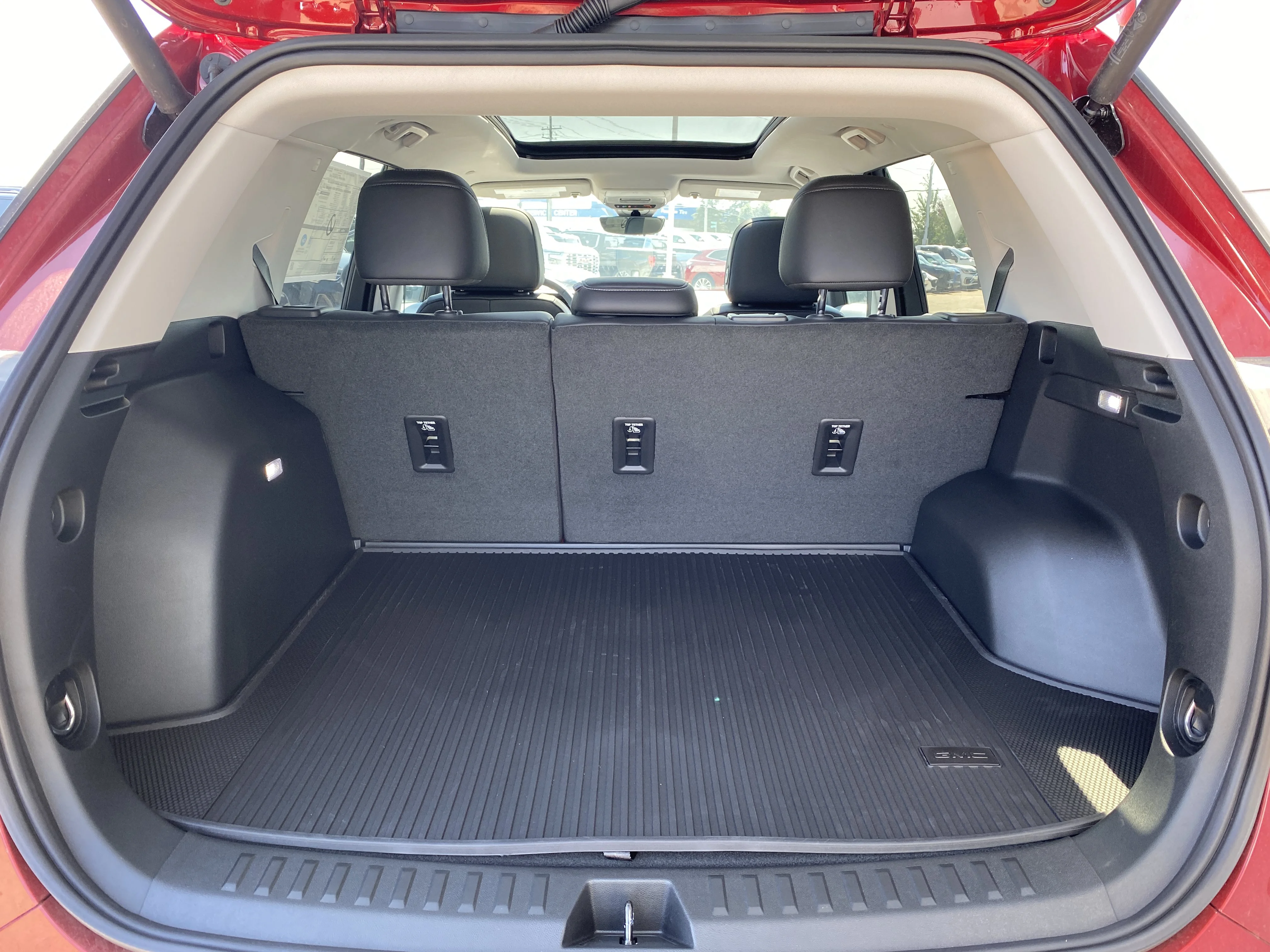 New 2026 VOLCANIC RED TINTCOAT GMC AWD Denali image 6