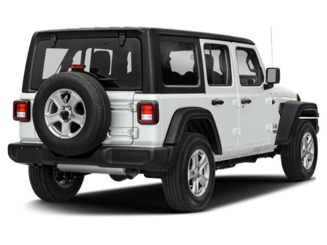 Used 2021 Bright White Clearcoat Jeep Unlimited Sport Altitude image 2