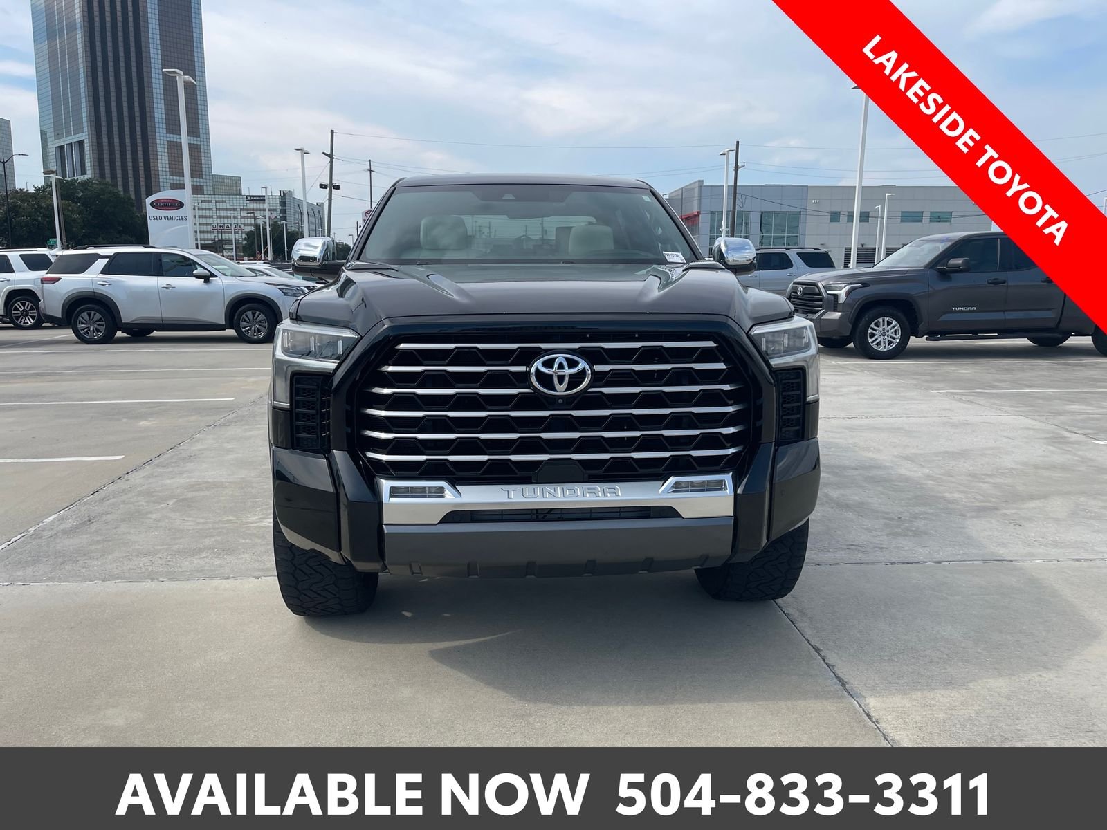 Used 2023 Black Toyota Capstone image 8
