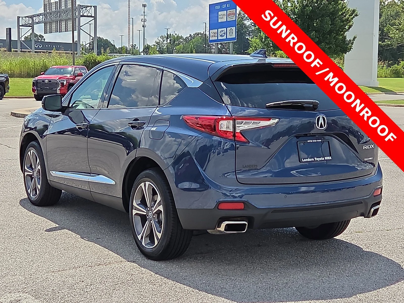 Used 2025 Canyon River Blue Metallic Acura w/Technology Package image 4