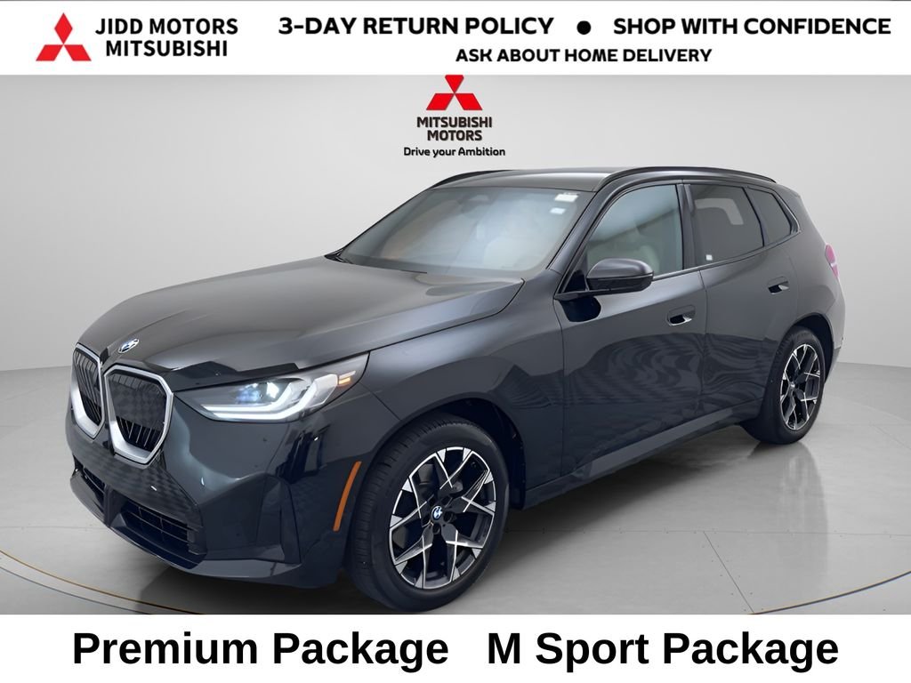 Used 2025 Black Sapphire Metallic BMW 30 xDrive image 1