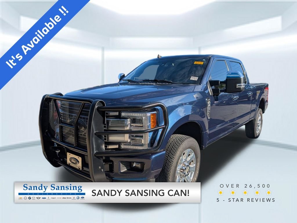 Used 2019 Blue Ford Platinum image 1