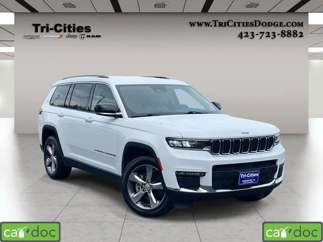 Used 2021 White Jeep Limited image 1