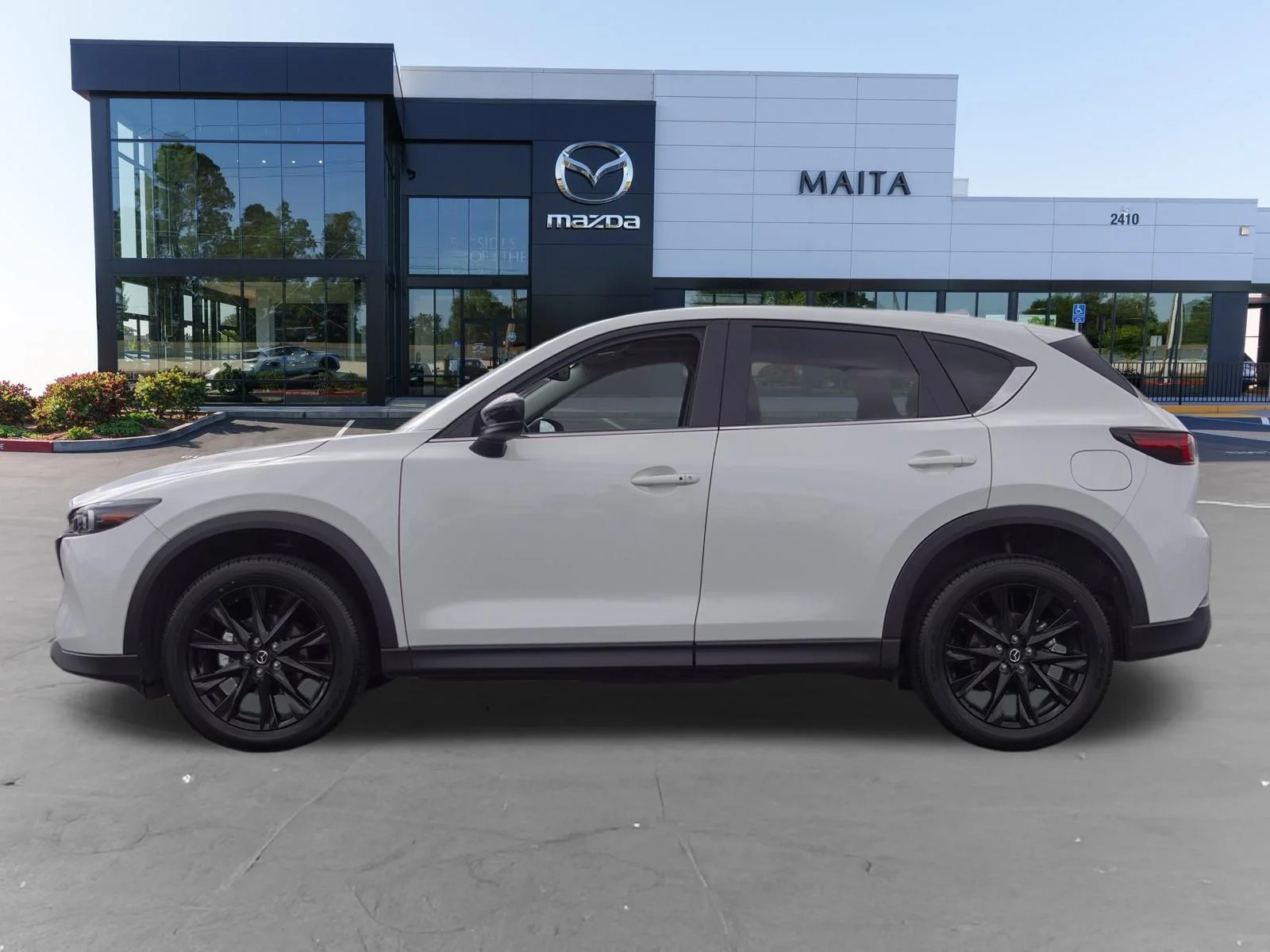Certified Used 2025 Rhodium White Metallic Mazda 2.5 S Carbon Edition image 8