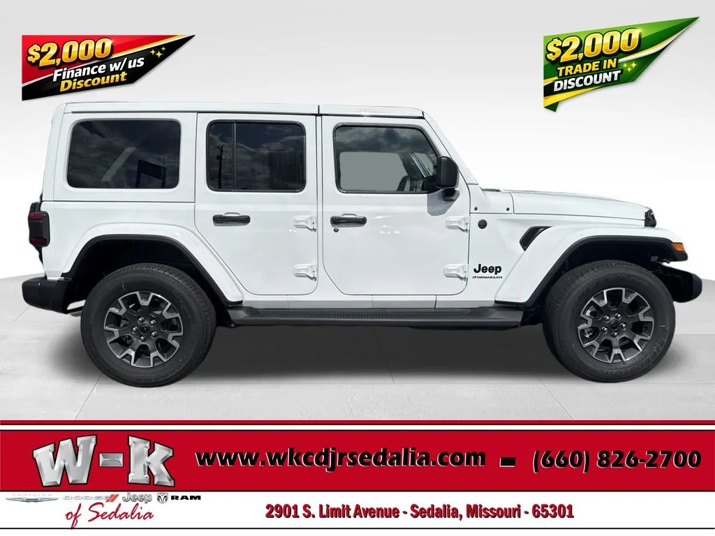 New 2026 White Jeep Sahara image 5