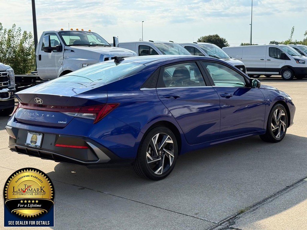 Used 2024 Intense Blue Hyundai Limited IVT image 5