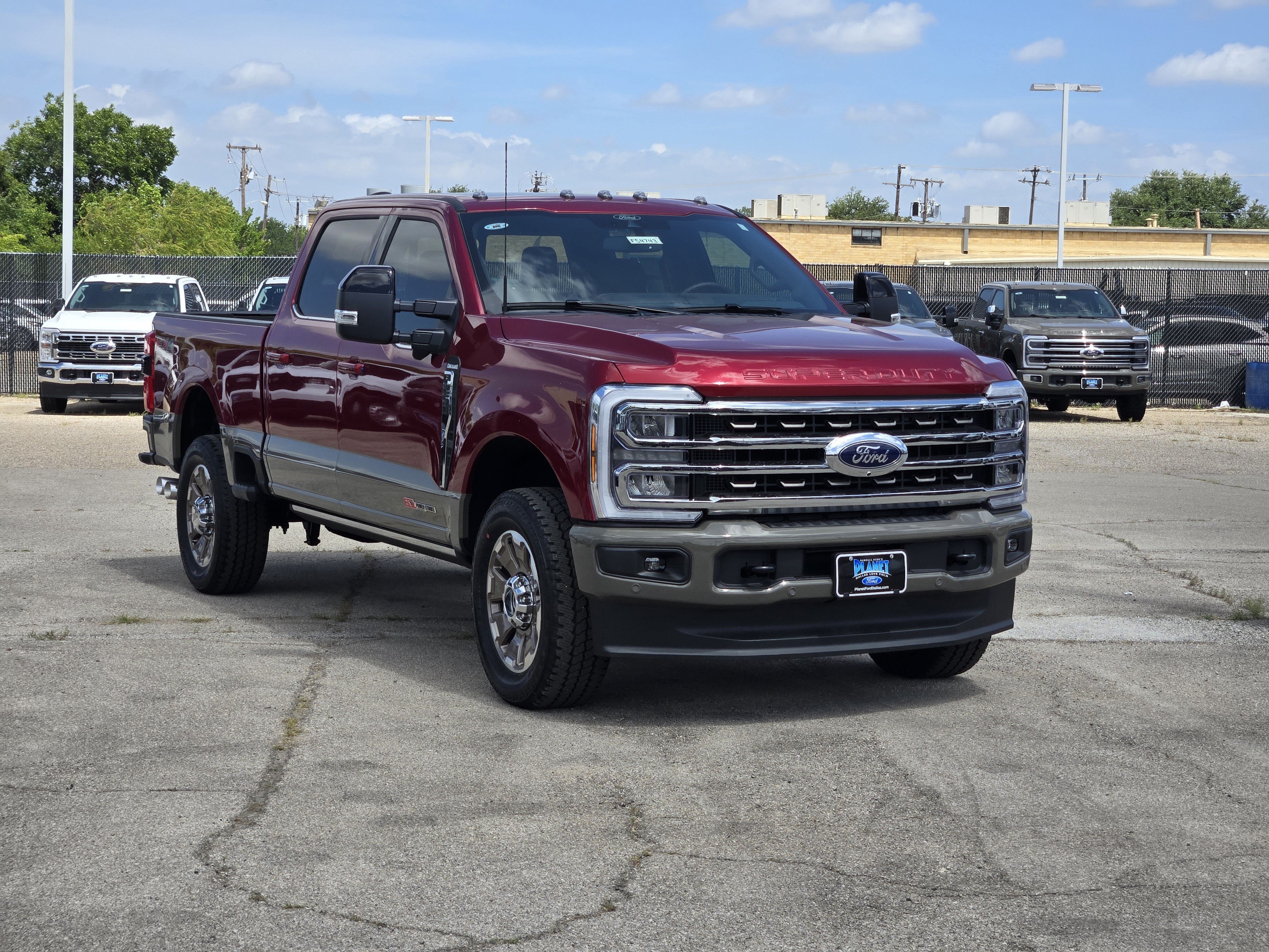 New 2026 Ruby Red Ford F-250 King Ranch image 2