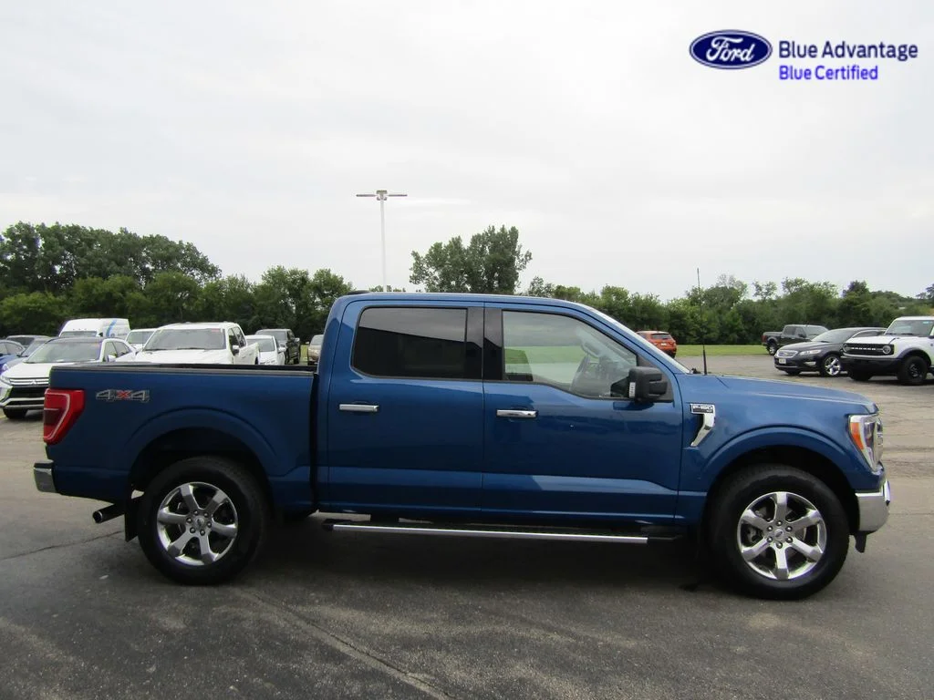 Certified Used 2023 Atlas Blue Metallic Ford XLT image 16