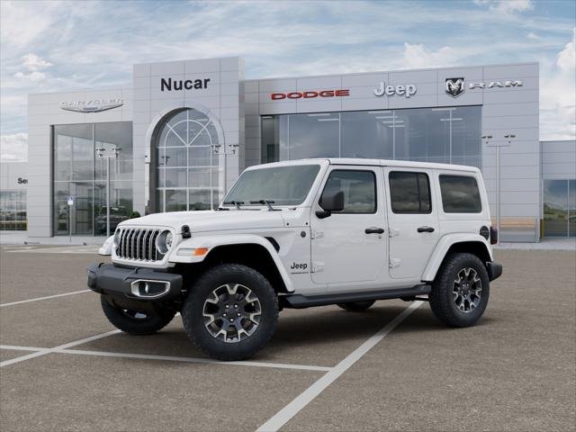 New 2026 Bright White Clear-Coat Exterior Paint Jeep Sahara image 29
