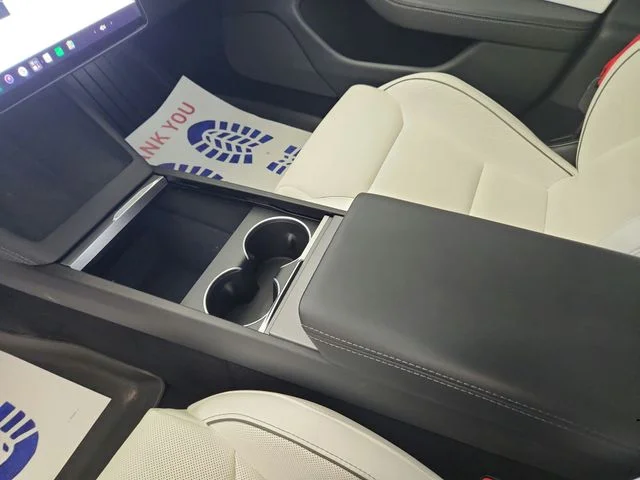 Used 2025 Deep Blue Metallic Tesla Performance image 14