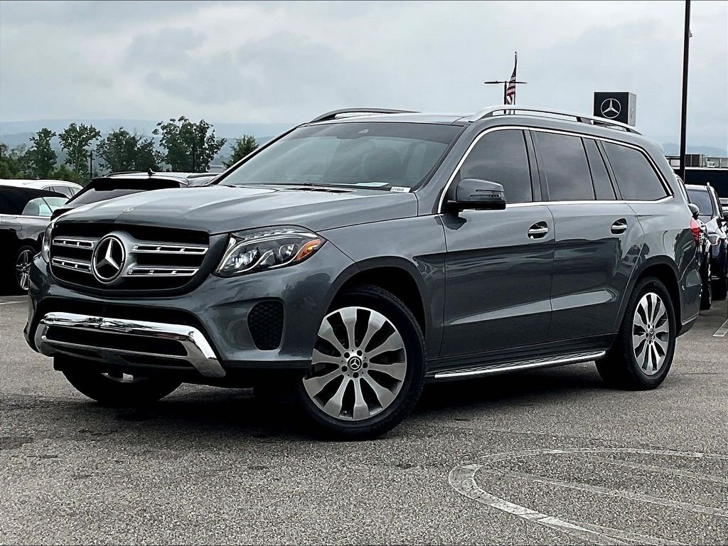Used 2019 Selenite Gray Metallic Mercedes-Benz GLS 450 image 2
