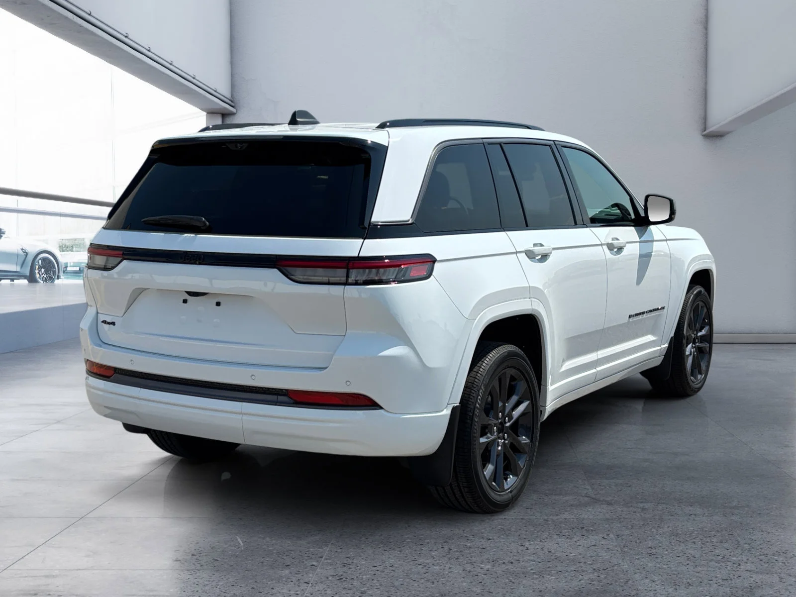 New 2026 Bright White Jeep Limited Reserve image 5