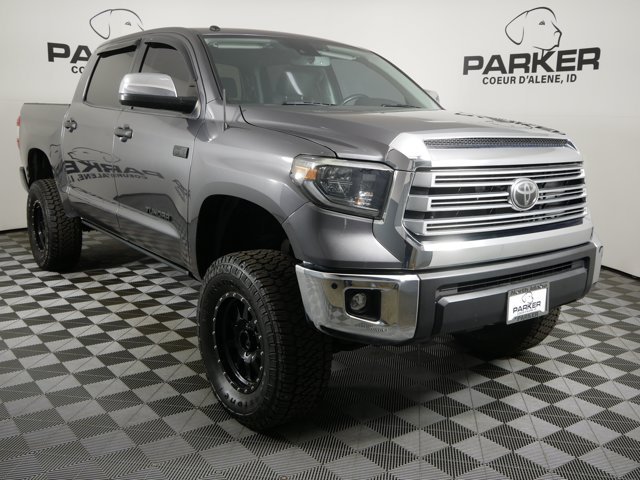 Used 2019 Magnetic Gray Metallic Toyota Crew Cab Limited w/ Premium Pkg & TRD Off-Road Pkg image 4