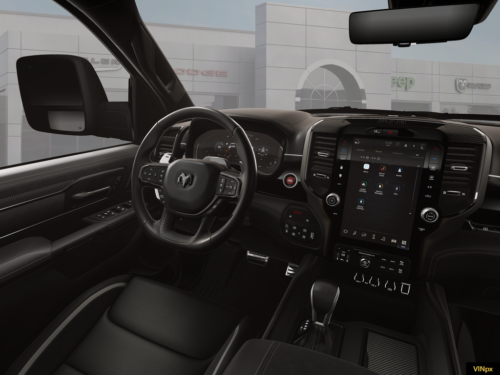 New 2026 Diamond Black Crystal Pearl-Coat Exterior Paint RAM RHO image 19