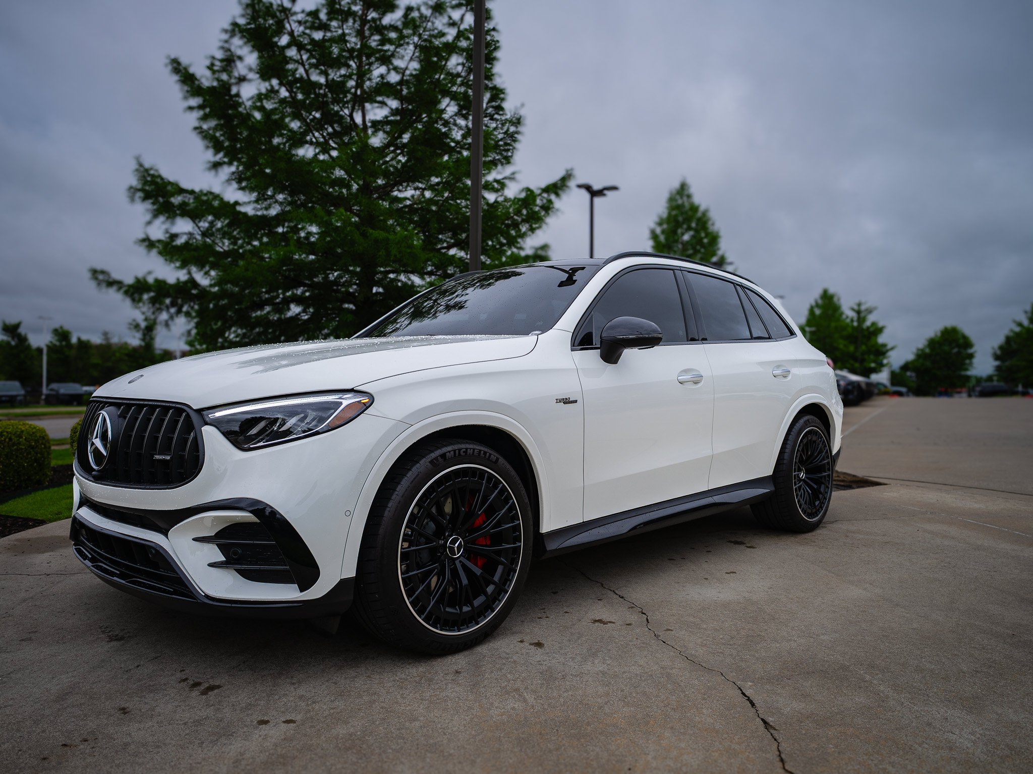 Certified Used 2025 Polar White Mercedes-Benz GLC 43 AMG® image 8