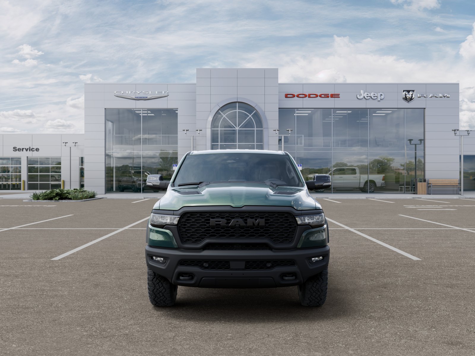 New 2026 Serrano-Green Metallic Exterior Paint RAM Rebel image 31
