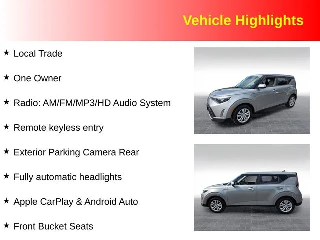 Used 2024 Gray Kia LX image 3