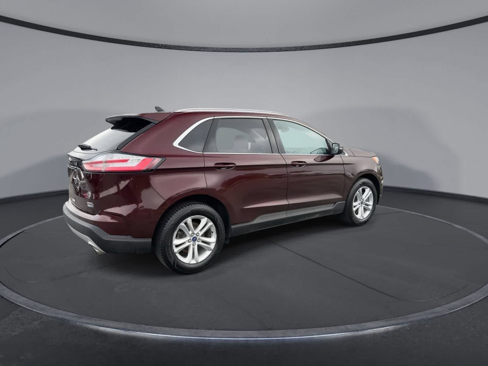 Used 2020 Burgundy Velvet Metallic Tinted Clearcoat Ford SEL image 8
