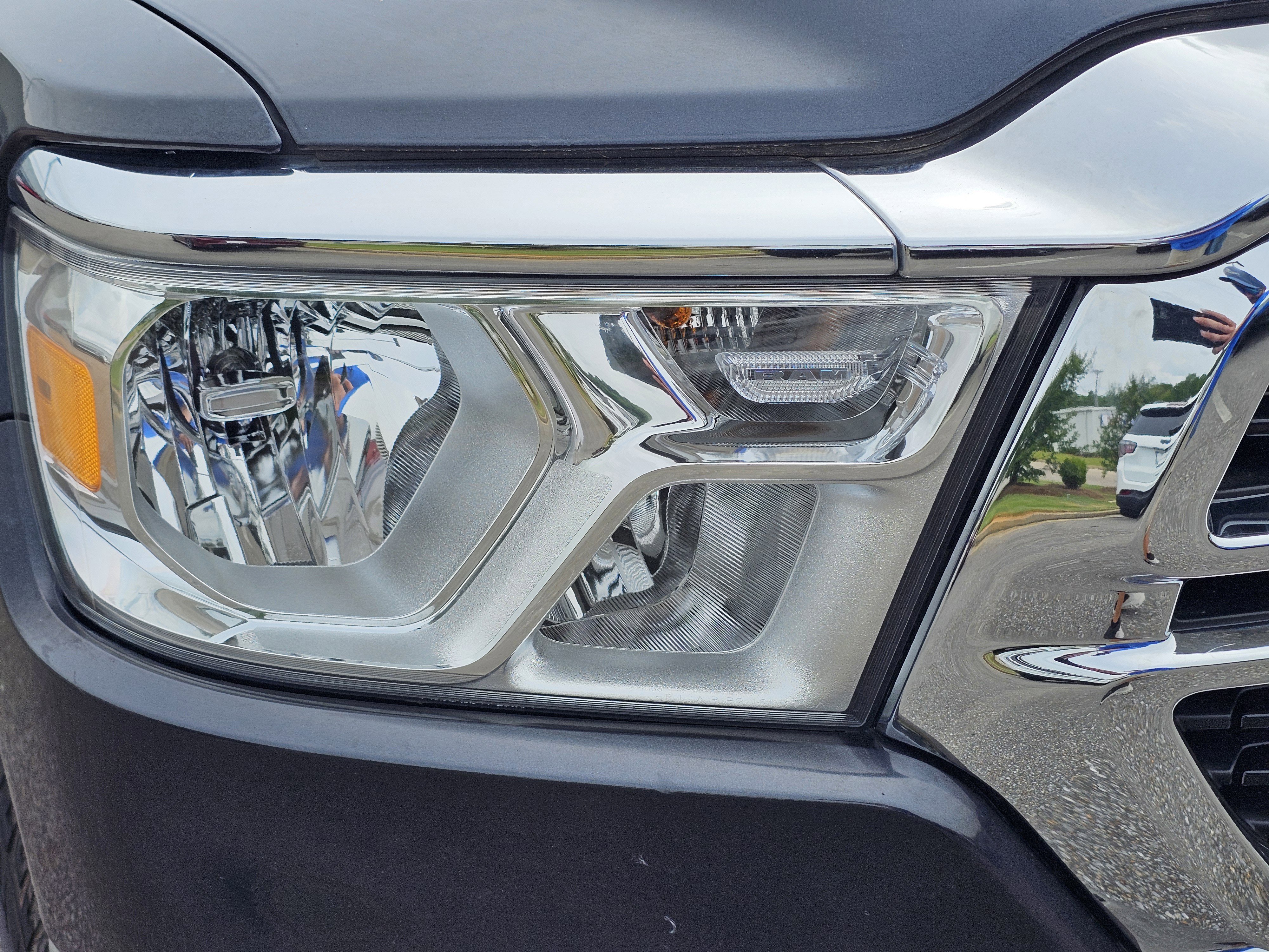Used 2020 Granite Crystal Metallic Clearcoat Ram Big Horn image 4
