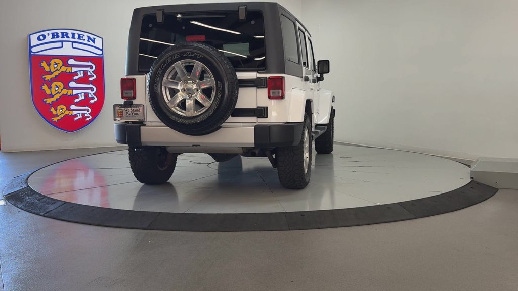 Used 2017 Bright White Clearcoat Jeep Unlimited Sahara image 5