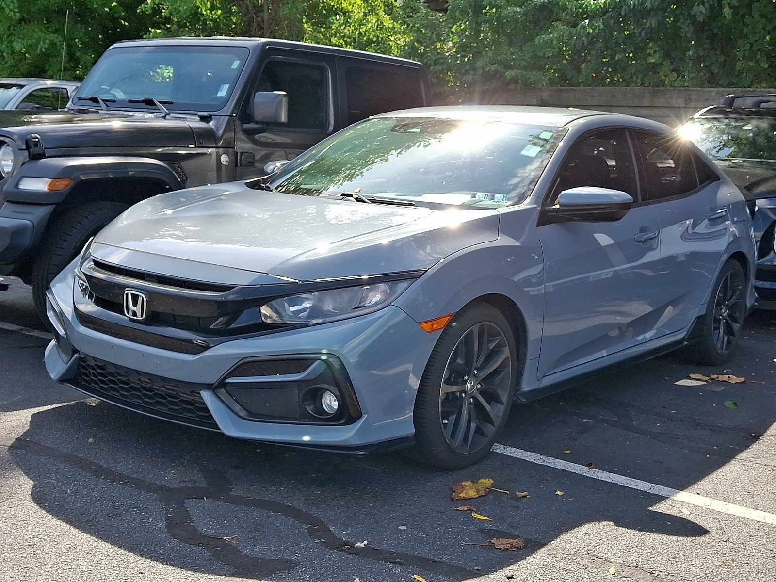 Certified Used 2020 Lunar Silver Metallic Honda Sport image 3