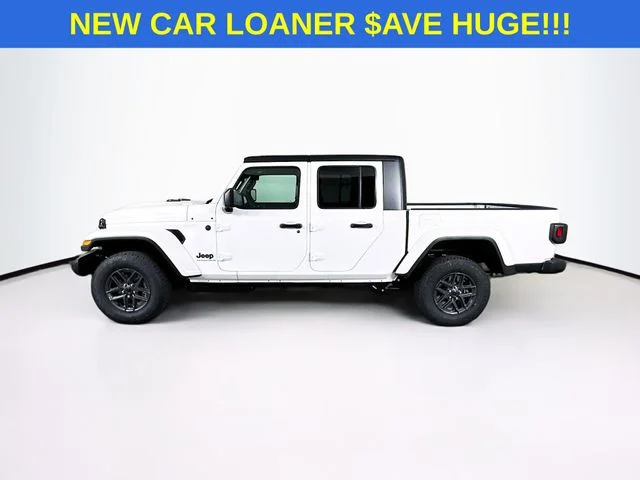 New 2026 Bright White Clear-Coat Exterior Paint Jeep Sport S image 4