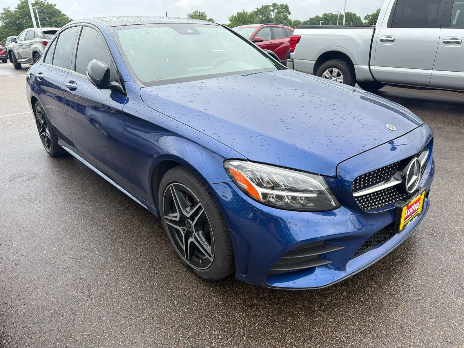 Used 2021 Brilliant Blue Metallic Mercedes-Benz C 300 image 4