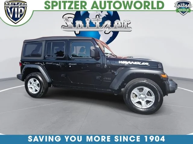 Used 2022 Black Jeep Unlimited Sport S image 3