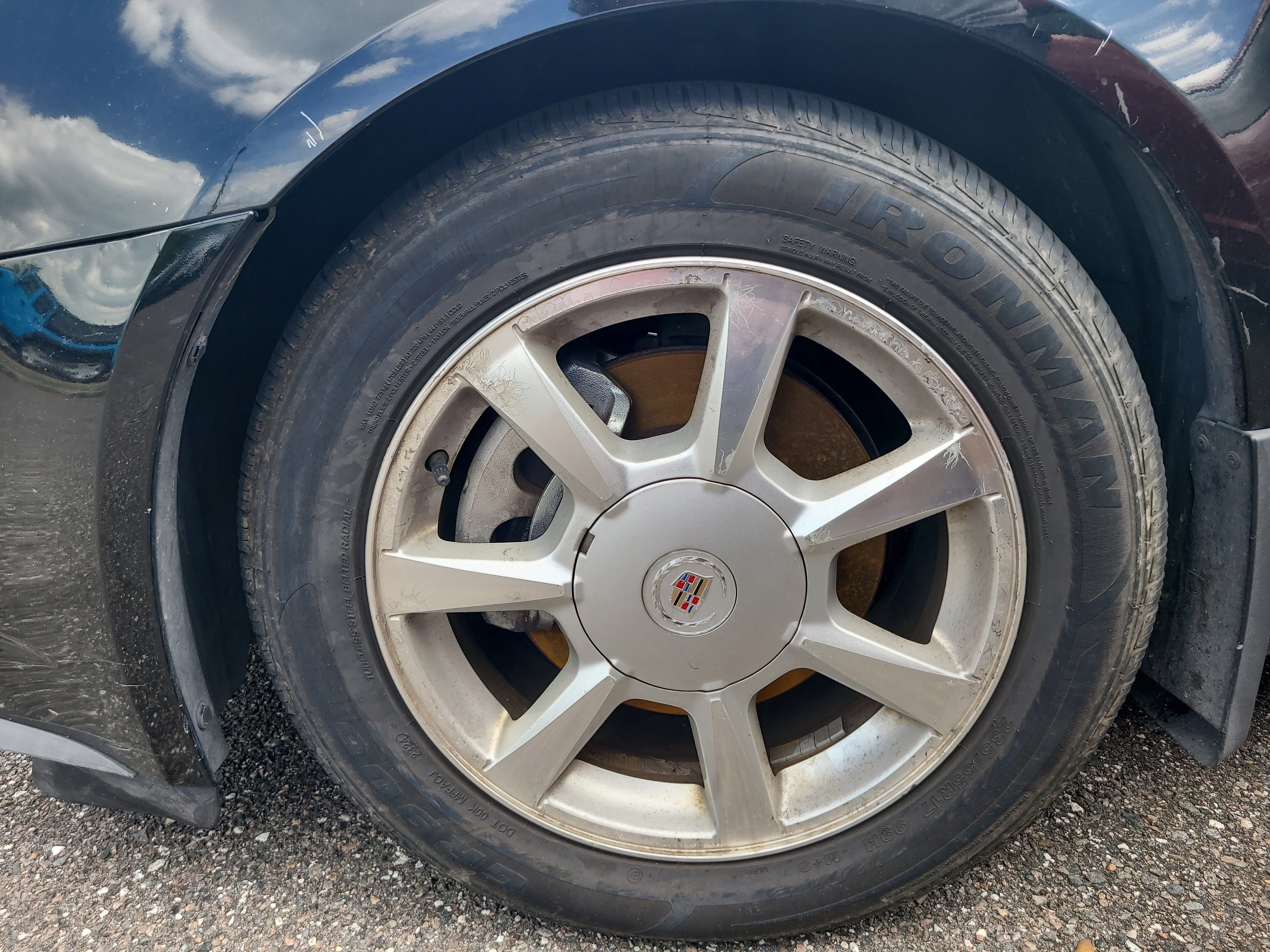Used 2008 Black Raven Cadillac AWD with 1SA image 9