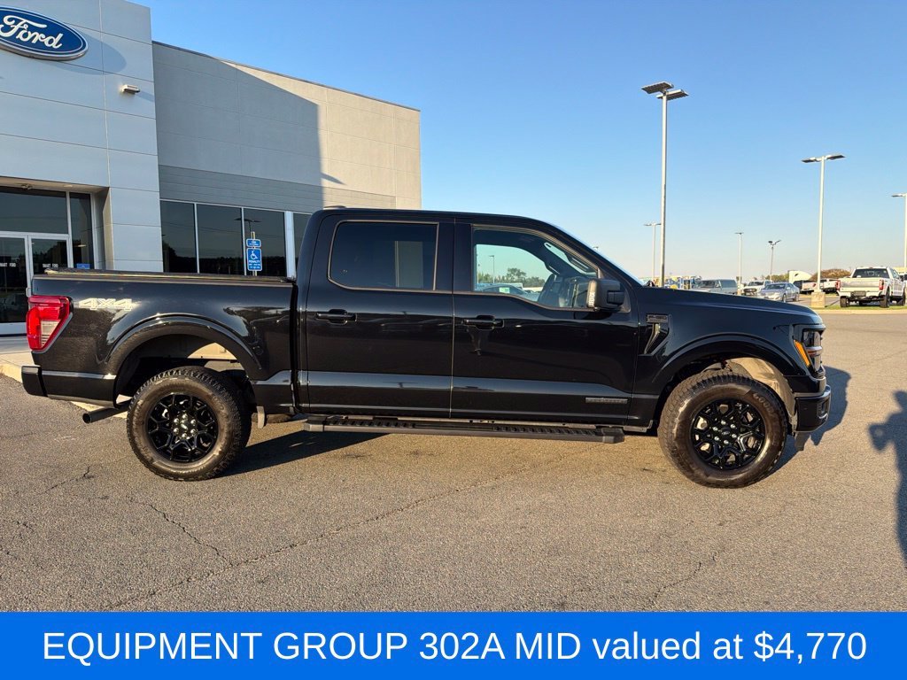 Certified Used 2024 Agate Black Metallic Ford XLT image 3