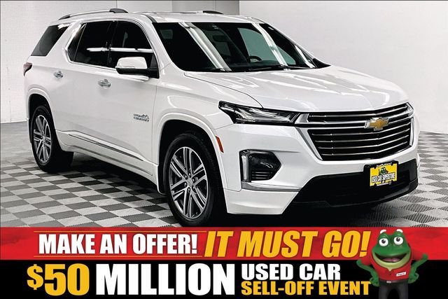 Used 2023 Iridescent Pearl Tricoat Chevrolet High Country image 1
