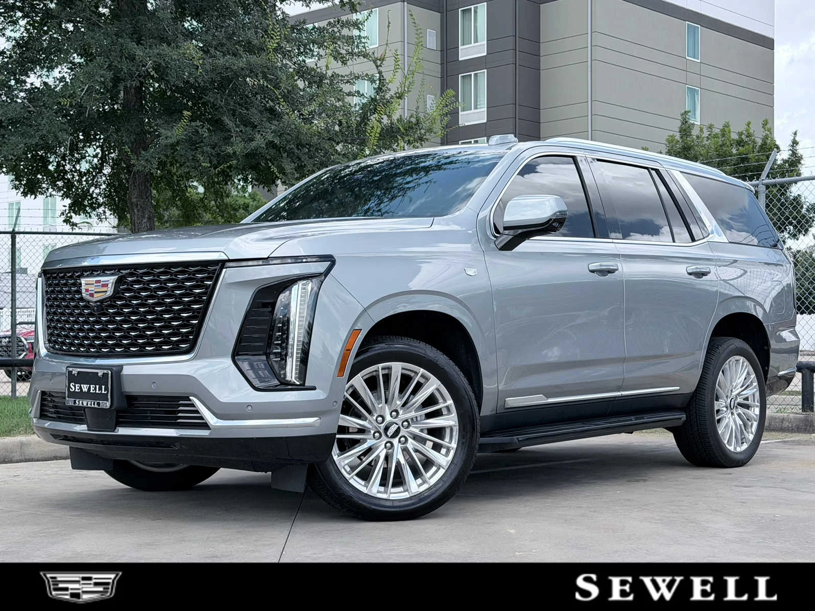 Used 2025 Argent Silver Metallic Cadillac Premium Luxury image 1
