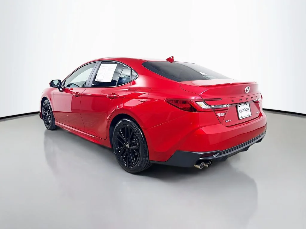 Certified Used 2025 Supersonic Red Toyota SE image 5