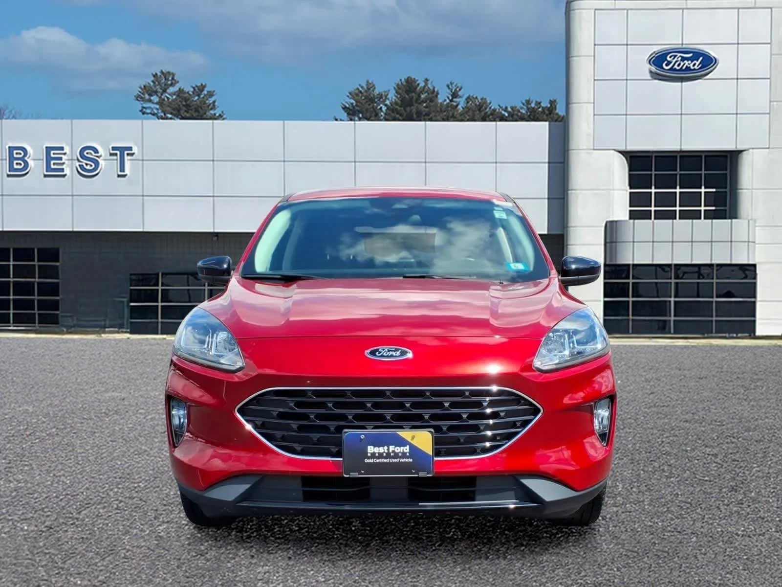 Used 2022 Rapid Red Metallic Tinted Clearcoat Ford SEL image 11
