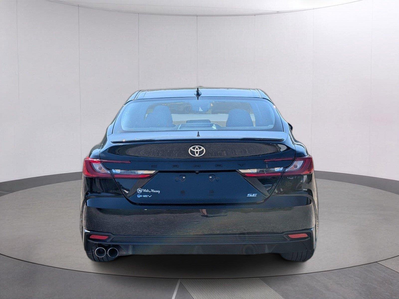 Used 2025 Midnight Black Metallic Toyota SE image 4