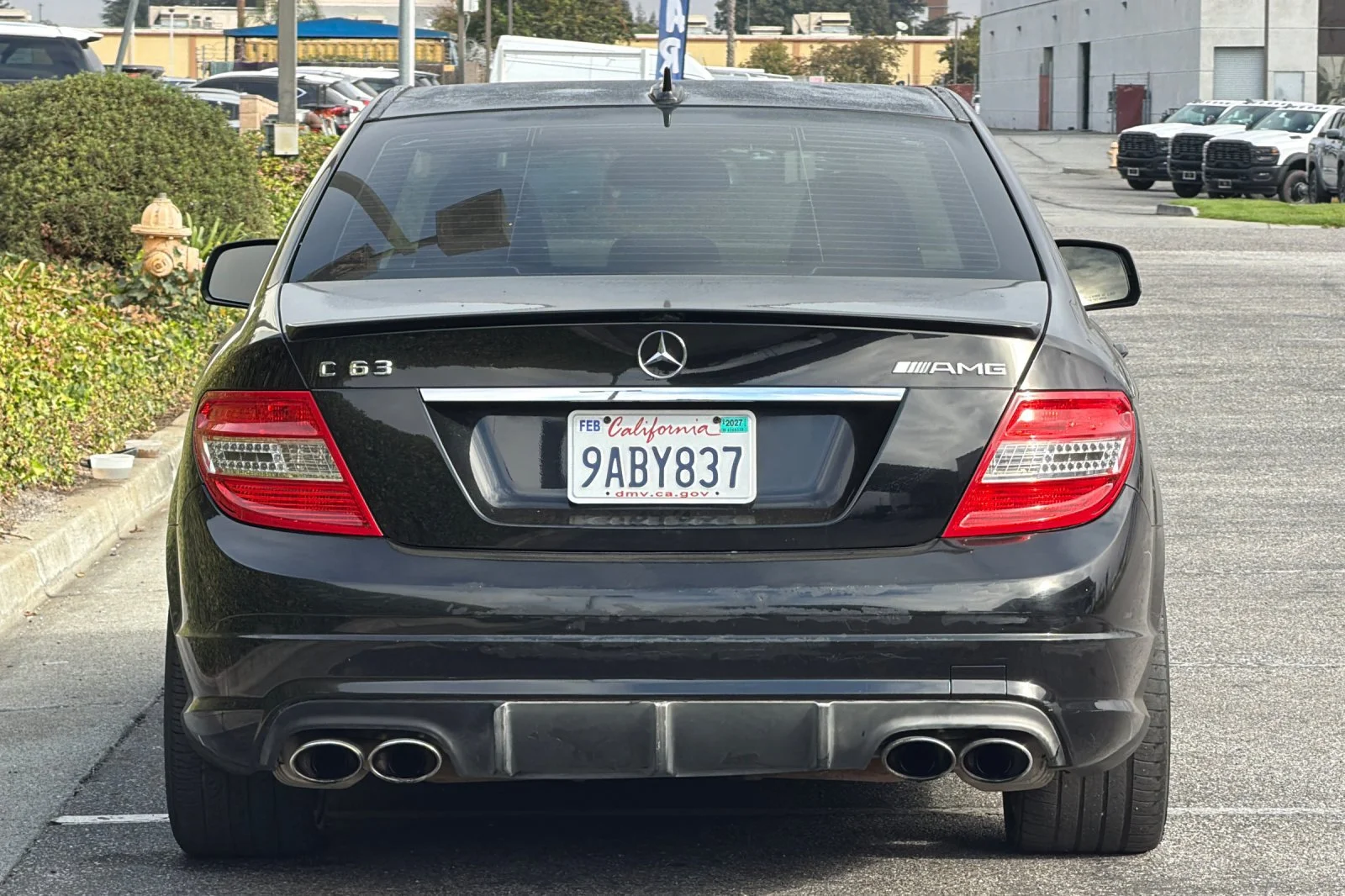 Used 2009 Black Mercedes-Benz C 63 AMG® image 5