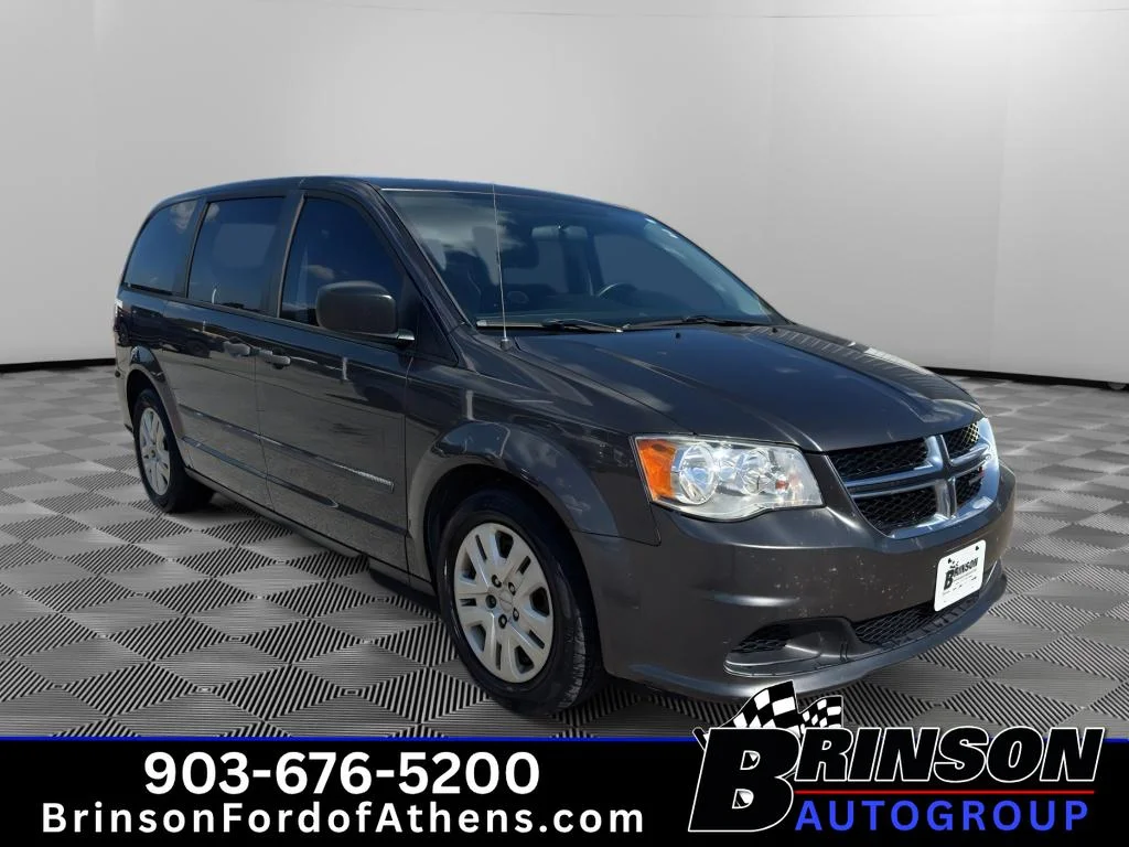 Used 2016 Granite Crystal Clearcoat Metallic Dodge American Value Pkg image 3